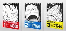 ONE PIECE ALL FACE 123 set