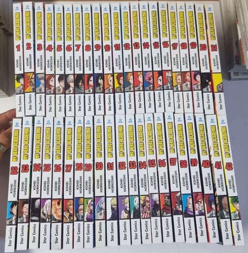 Hero academia serie - my,