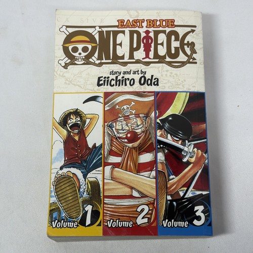 One piece east - one, tre